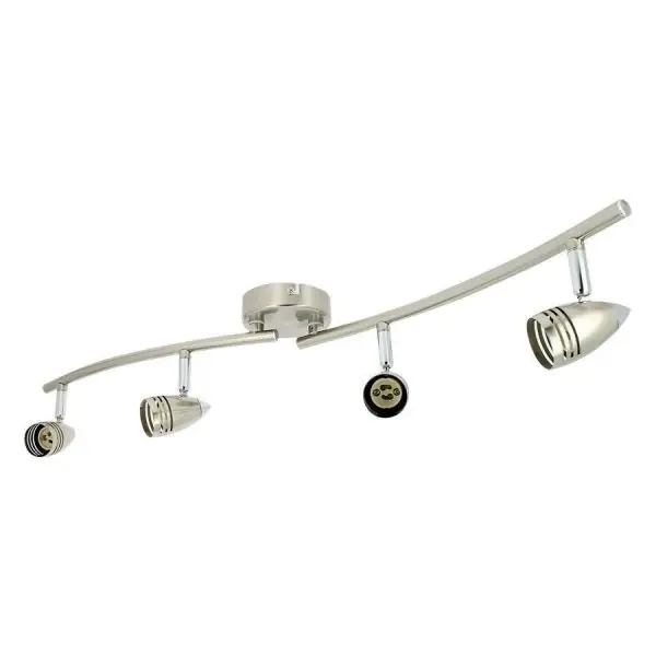 Spot Plafonnier orientable 4 têtes GU10 COLUMBUS