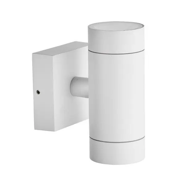 Applique Blanche VENICE Extérieure double faisceau GU10