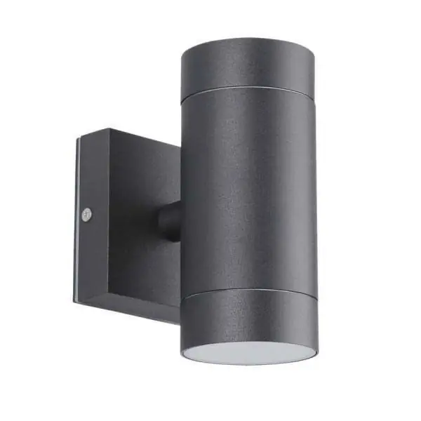 Applique noire VENICE Extérieure double faisceau GU10 IP54