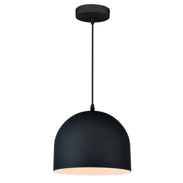 Suspension intérieur E27 KATILU Noir et Blanc
