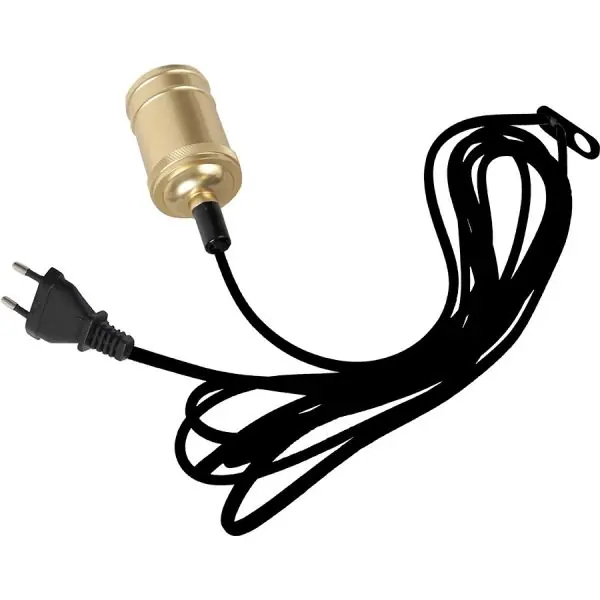 Suspension E27 CLASSICAL Doré