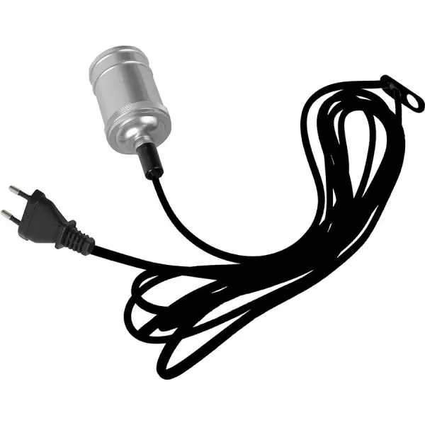Suspension E27 CLASSICAL argent