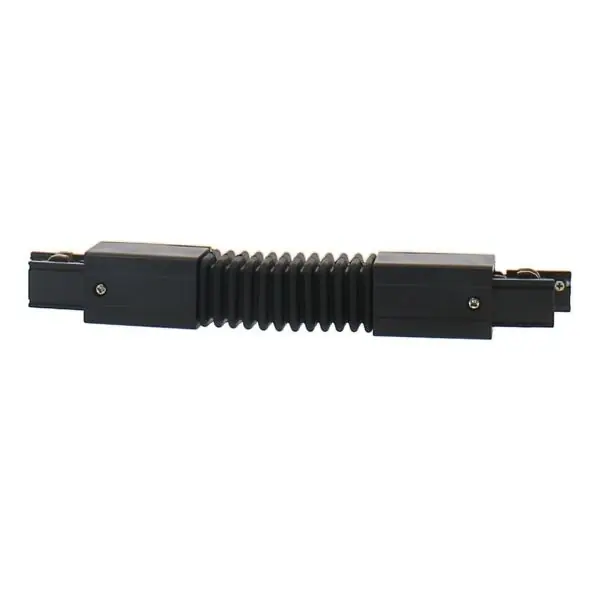 Connecteur angle souple rail noir 4 Wires