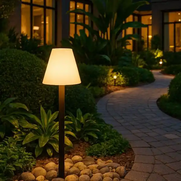 Borne jardin extérieur E27 IP44 AURA 80 CM