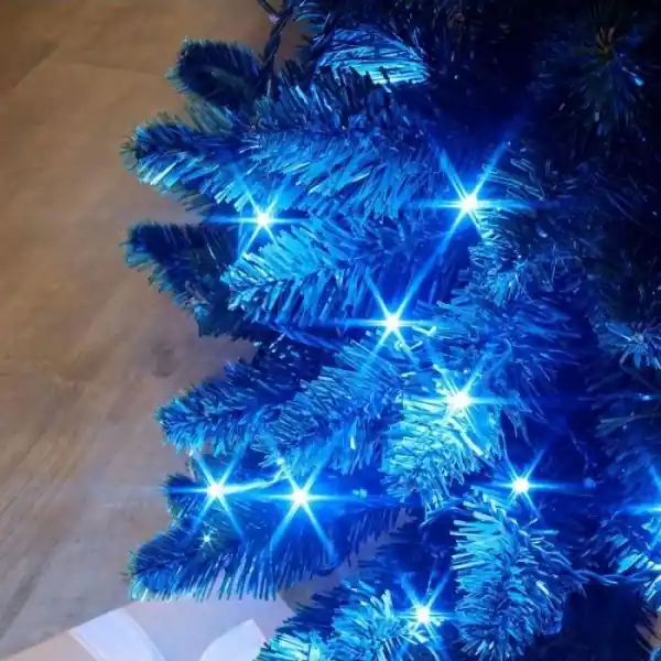 Guirlande flicker 25m 288 leds bleues
