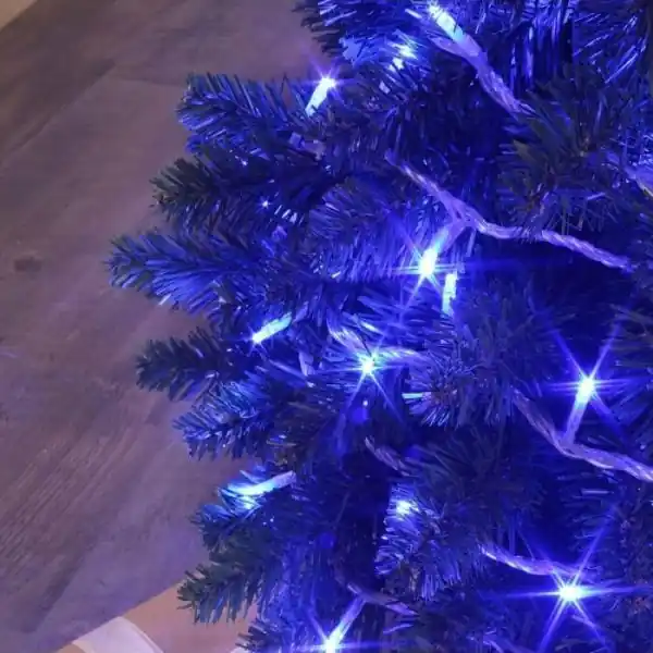 Guirlande lumineuse flicker 128 LED bleu Intérieur / Extérieur
