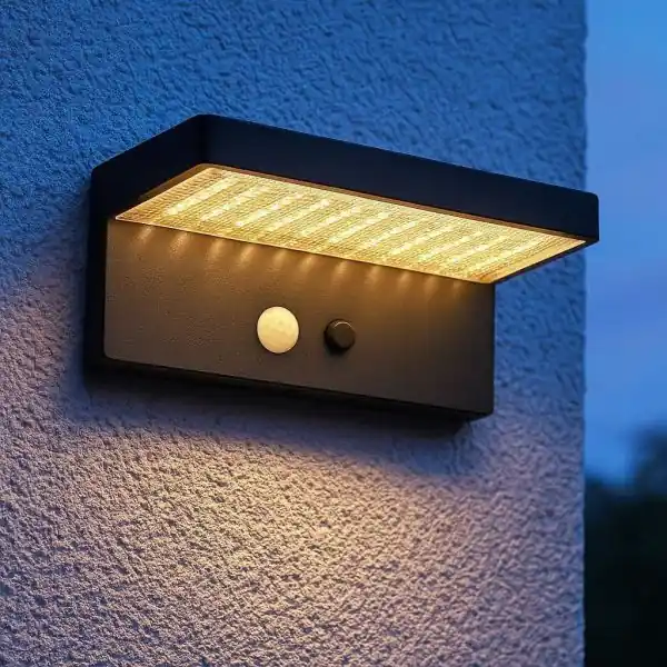 Applique murale solaire ESTRELLA Equi. 60W Détecteur de Présence 3 Modes