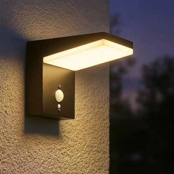Applique solaire murale JACKSON Equi. 60W Détecteur de Présence 3 Modes