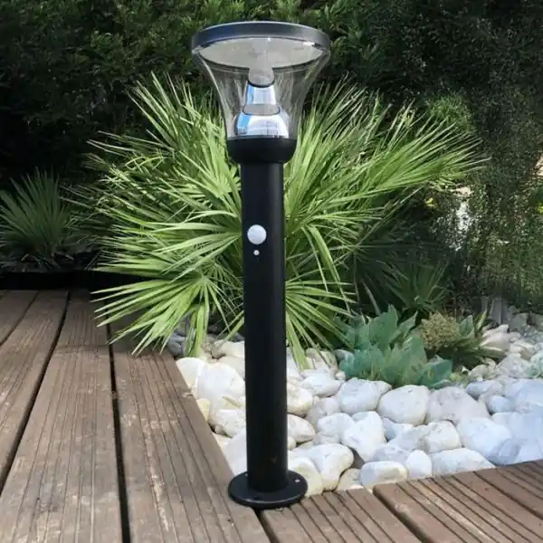Borne solaire LOIRET Equi. 80W Détecteur de Présence 3 Modes
