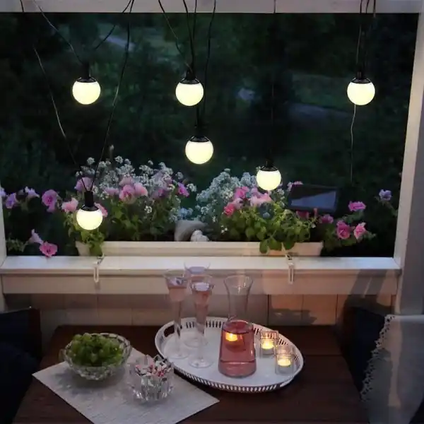 Deco solaire COMBO BALLS Balisage ou Guirlande