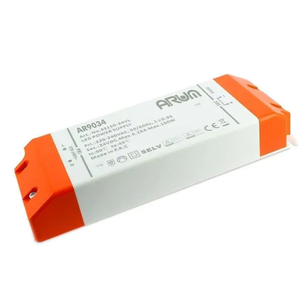 Transformateur LED 150 Watt SELV 24V DC