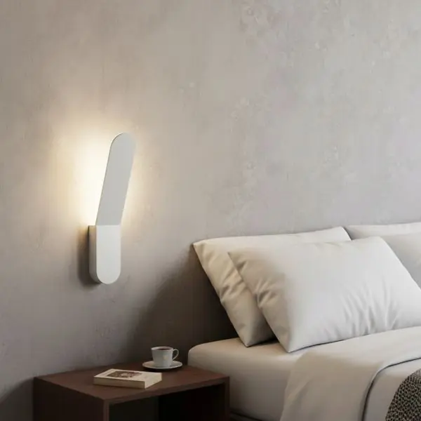 Applique LED pour chambre modèle SILK Blanc Chaud 420Lm