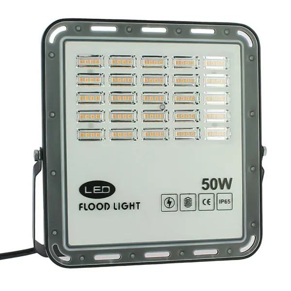 Projecteur LED 50W Blanc chaud 2200°K IP65