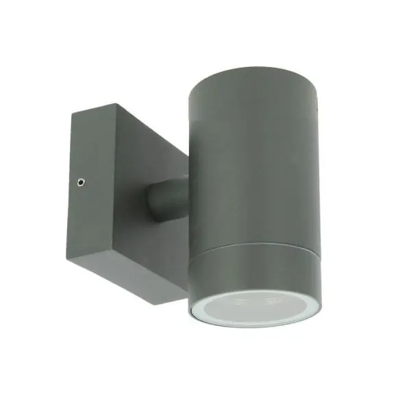 Applique VENICE Anthracite extérieure Simple Faisceau GU10 IP54