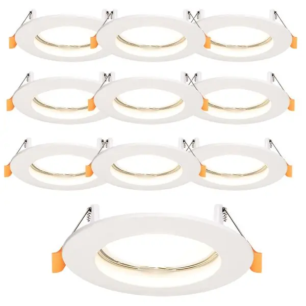 Lot de 10 Support pour spot led fixe rond D78