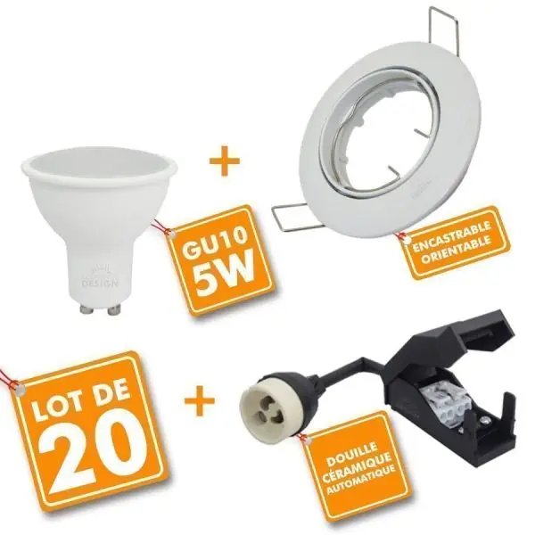 Blanc chaud 2700K