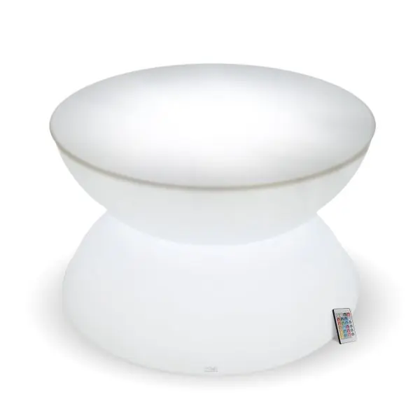 Table Basse Lumineuse Rechargable Extérieur