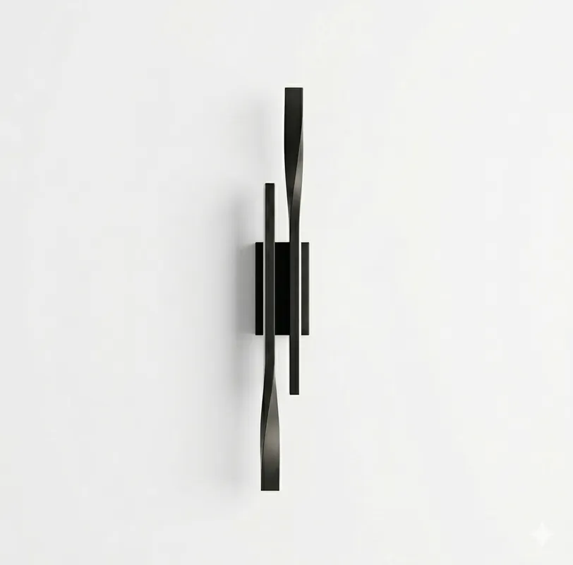 Applique Murale Luxe | Design Sculptural Torsadé Haut de Gamme | MaisonLumexia