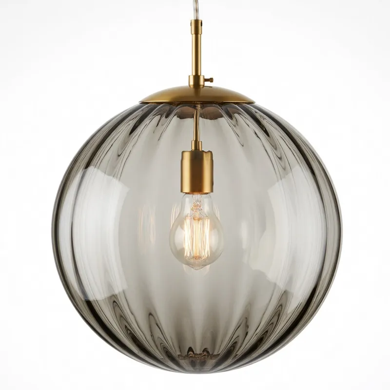 Suspension Globe en Verre Soufflé | Ambiance Vintage | MaisonLumexia
