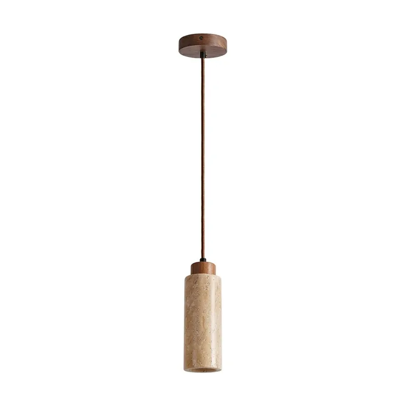 Suspension Travertin | Pierre Naturelle Authentique | MaisonLumexia