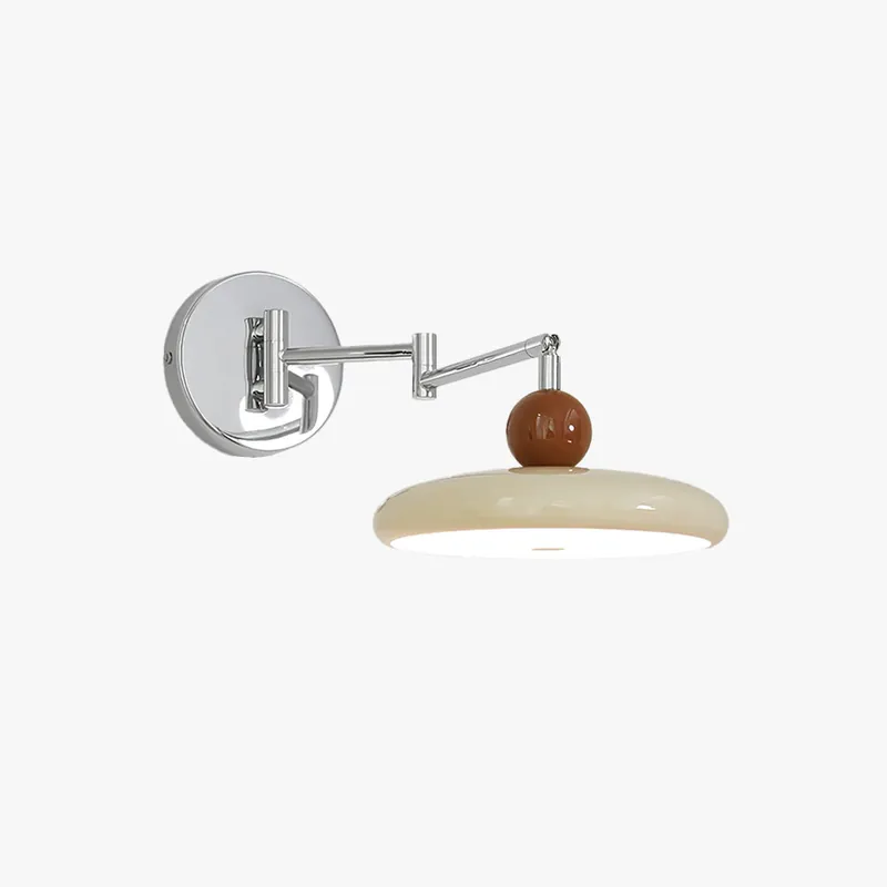 Applique Murale à Brancher | Ø 20 cm | Design Minimaliste | Verte ou Beige