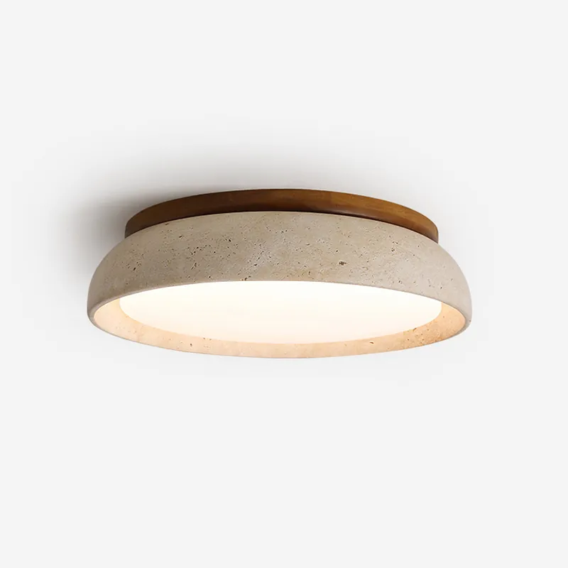 Plafonnier en Pierre Travertin