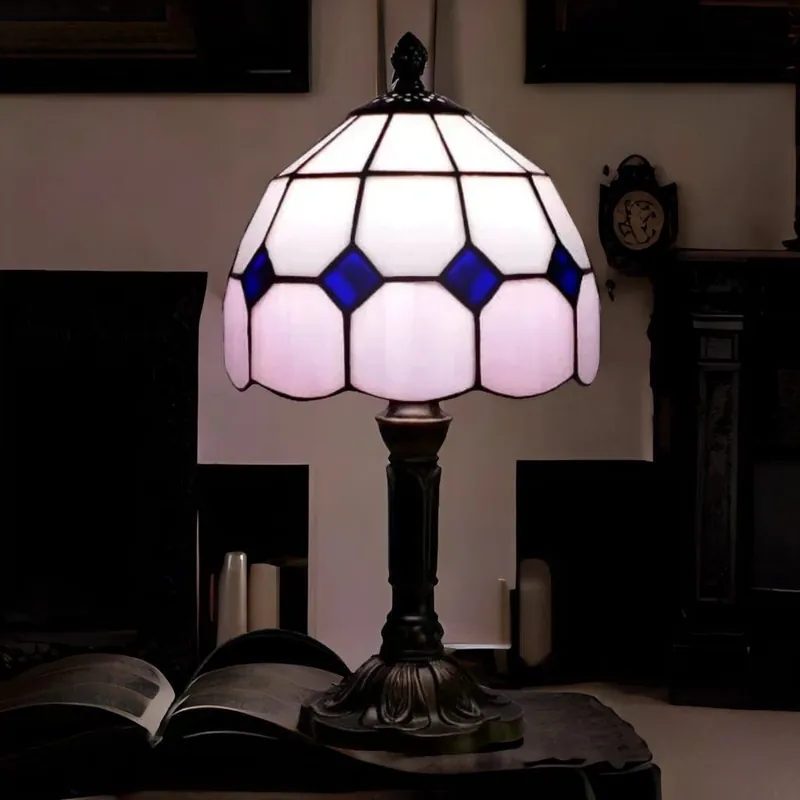 Lampe Champignon - Tiffany Mystique Glow