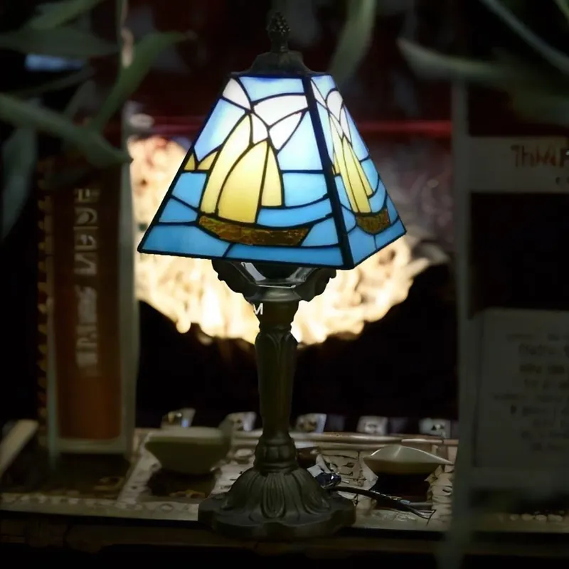 Lampe Champignon - Tiffany Luxia