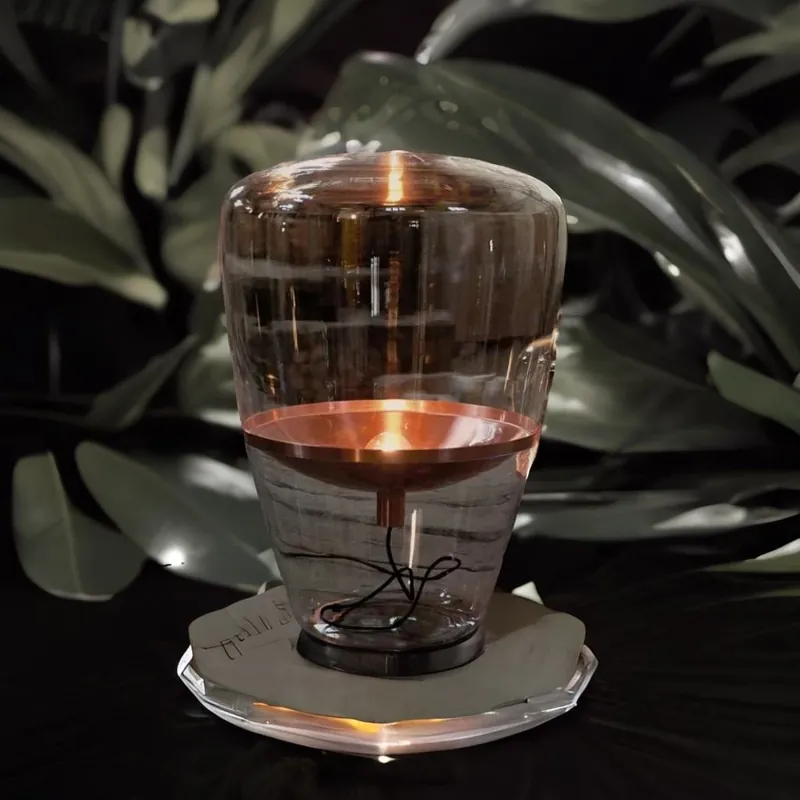 Lampe à poser Verre - Lumina