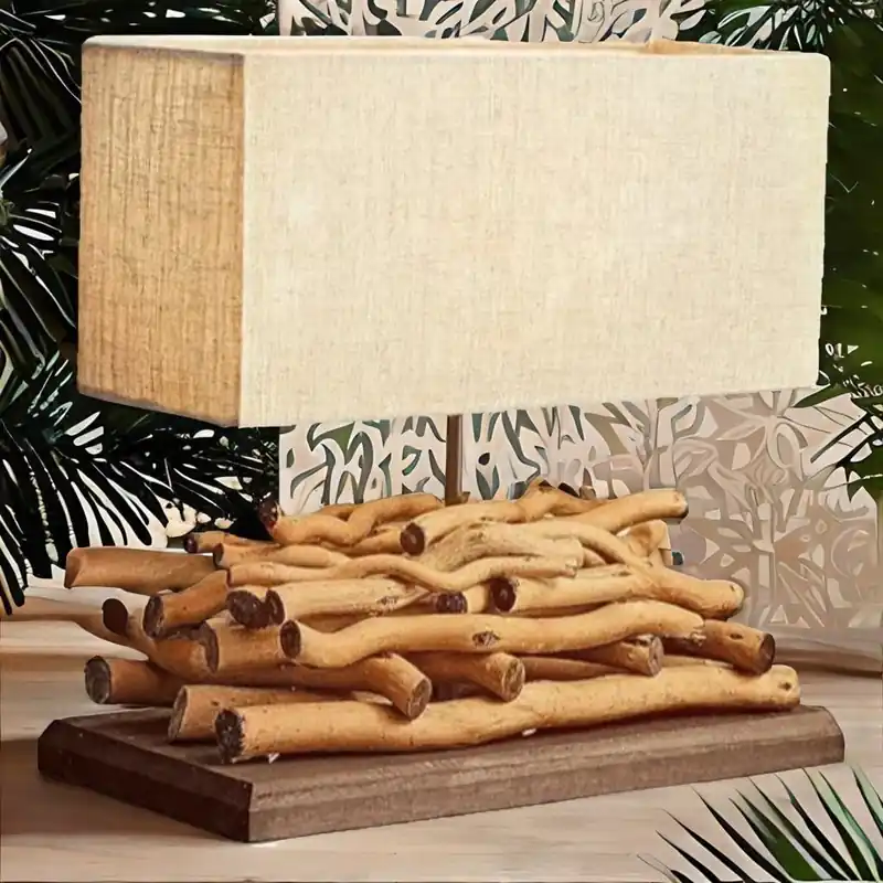 Lampe en Bois Flotté - Flotta Illuminateurs