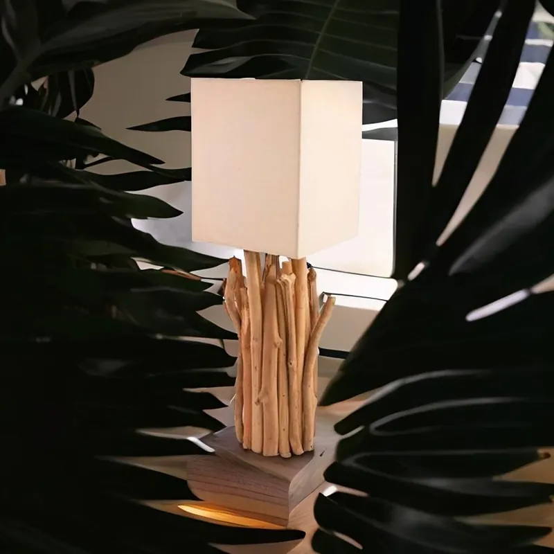 Lampe Bois Flotté - Boisa Lumière