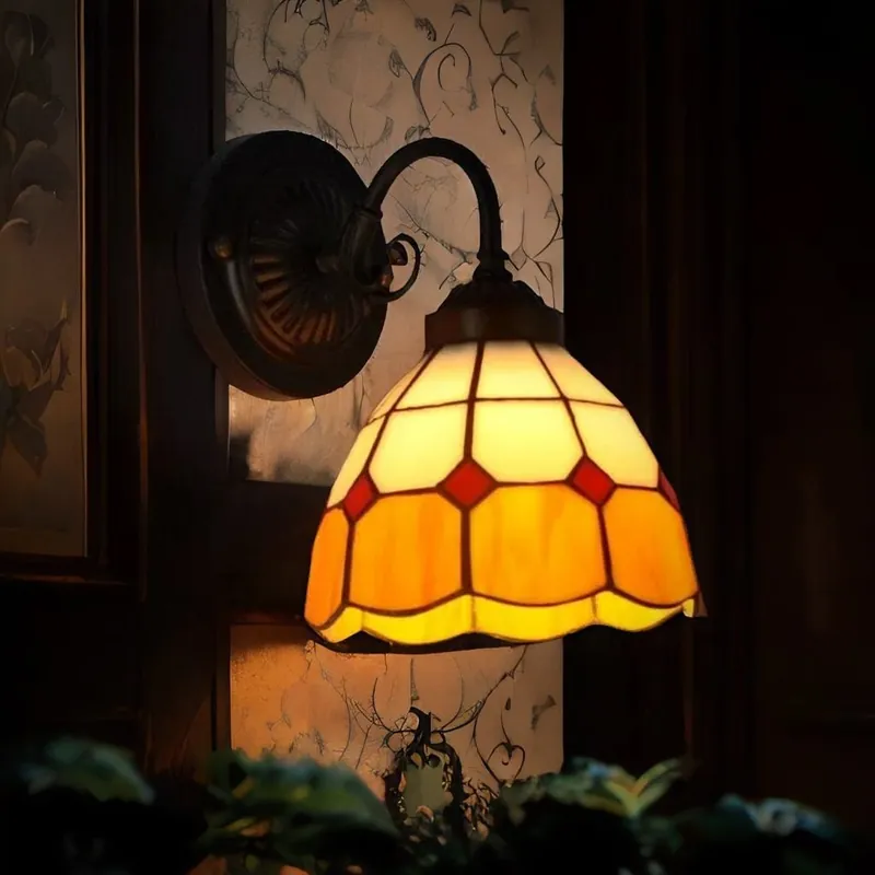 Lampe Orange Tiffany - Orange Squeeze