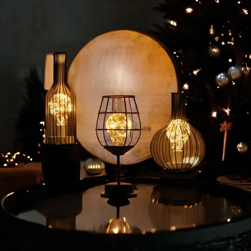 Indua - Lampe de chevet Design Industriel