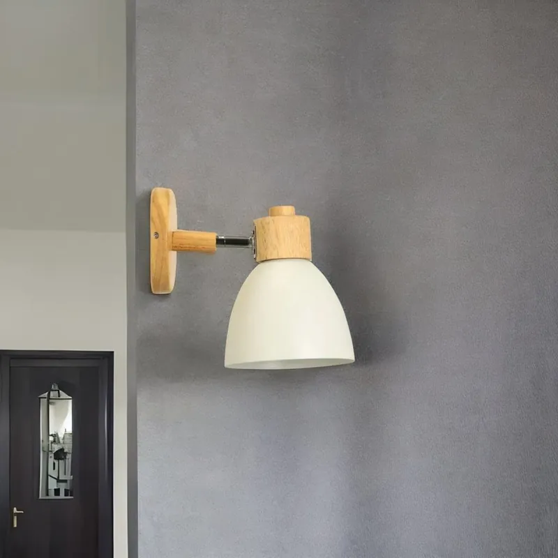 Lampe de Chevet Murale Bois - Lumina