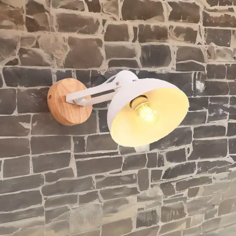 Lampe de Chevet Murale Bois - LuminaWood