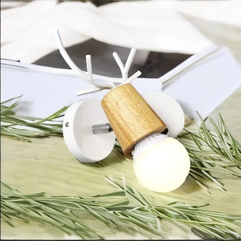 Lampe de Chevet Murale Bois - LuxLumière