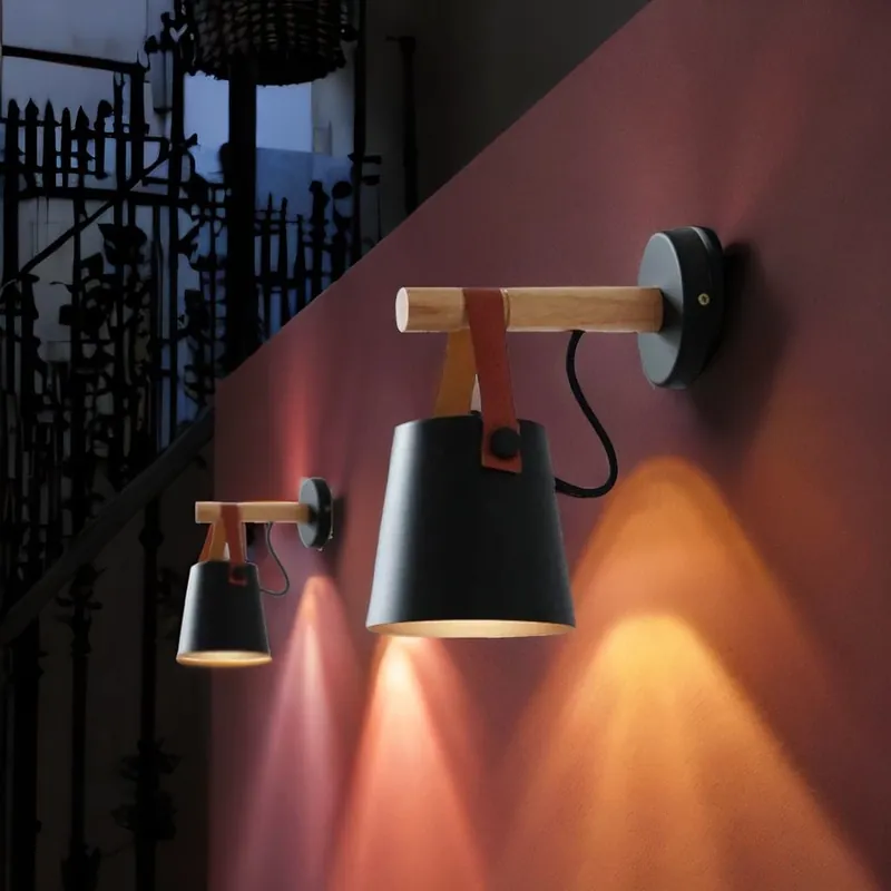 Lampe de chevet Murale Bois - Luminosa