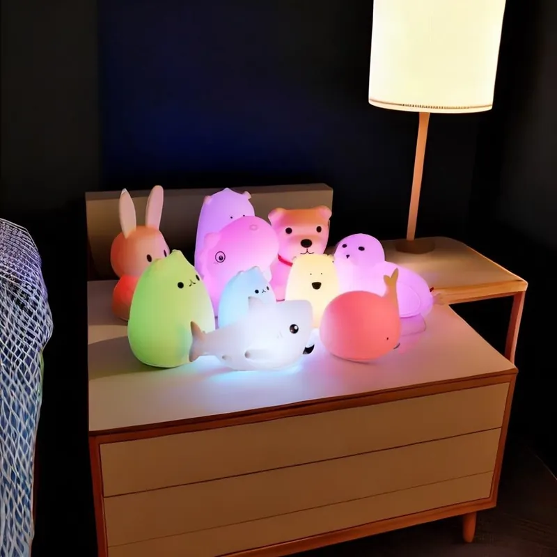 Lampe de chevet LED - Collection Animaux