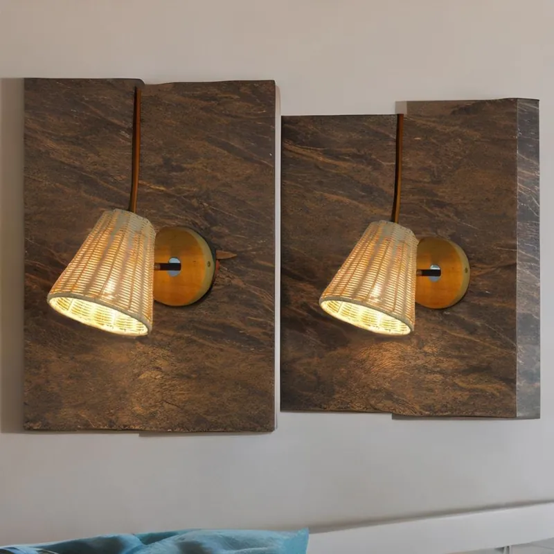 Lampe de Chevet Murale Bois - Nordic Glow