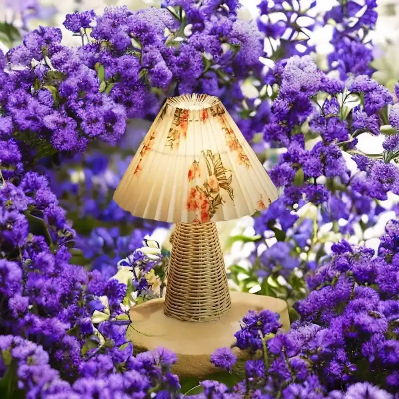 Lampe de Chevet Rotin - Lucentra