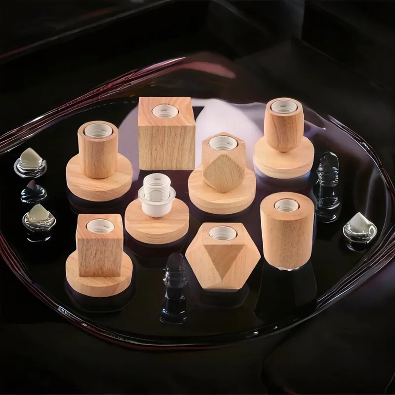 Lampes de Chevet Bois - Édition Socle