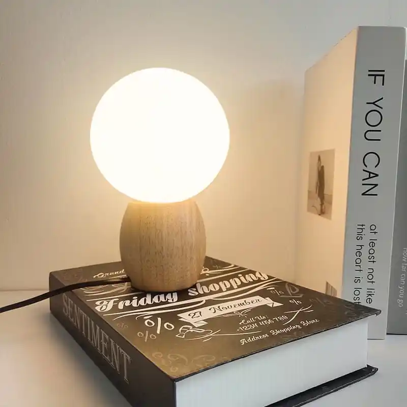 Lampe de Chevet Scandinave Bois - Orion