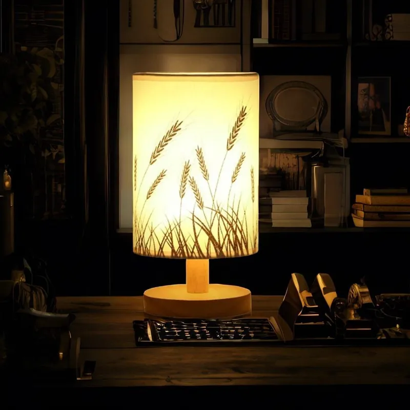 Lampe de chevet Scandinave Bois - Nordic Glow