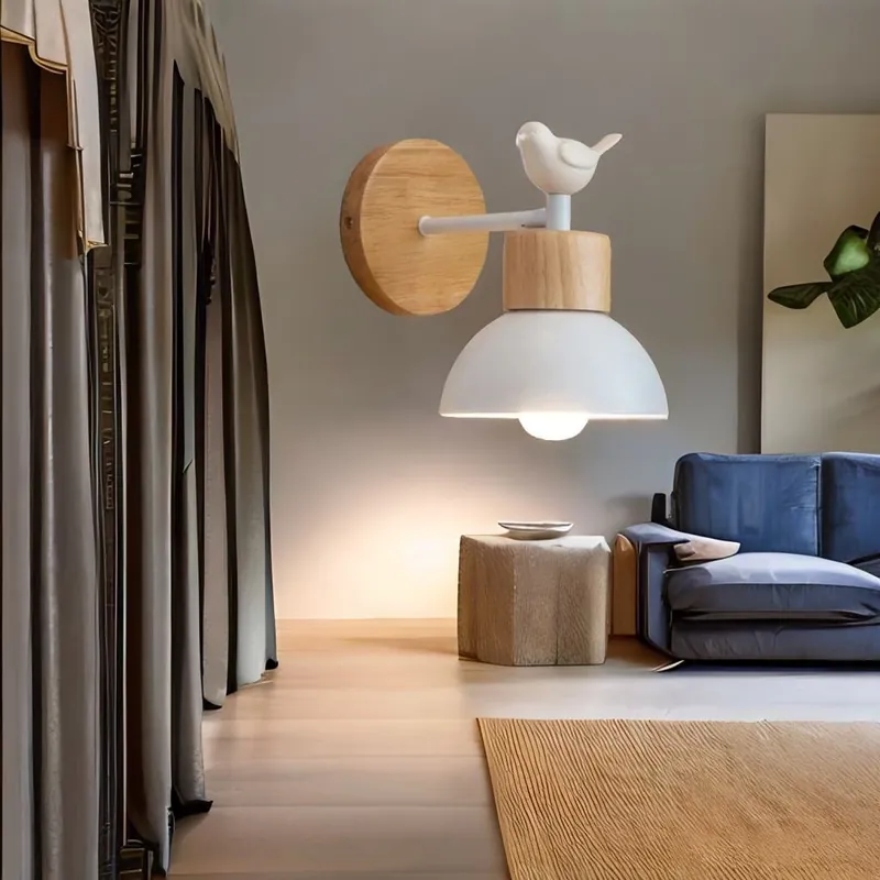 Lampe de chevet Murale Bois - Aile d'Aulne