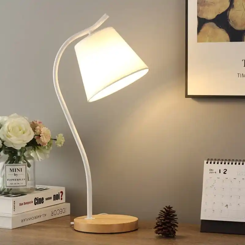 Lampe de chevet Scandinave Bois - Nordic Glow