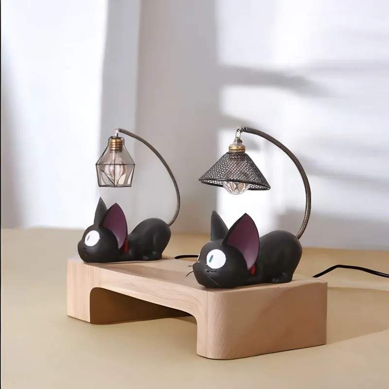 Lampe de chevet Moderne - Veilleur Félin