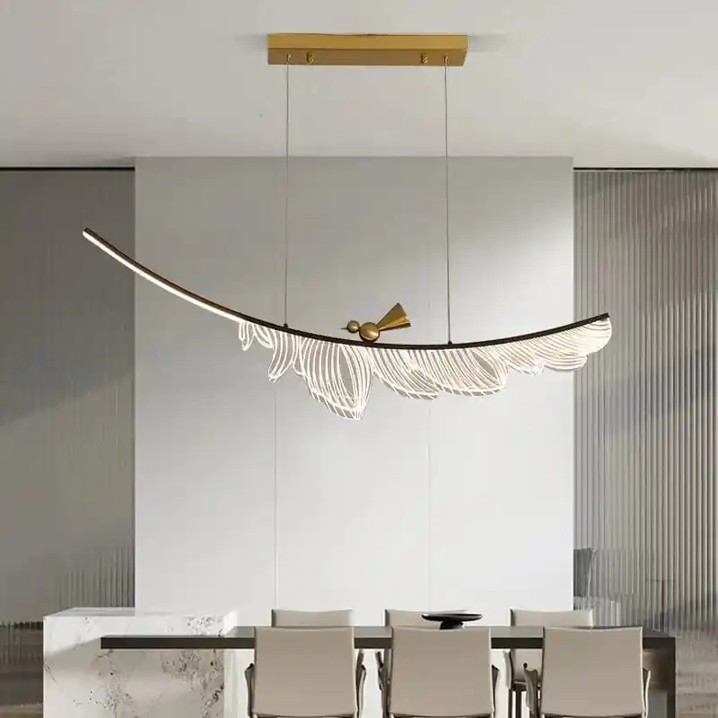 Lustre LED Moderne pour Table de Restaurant et Décoration Maison