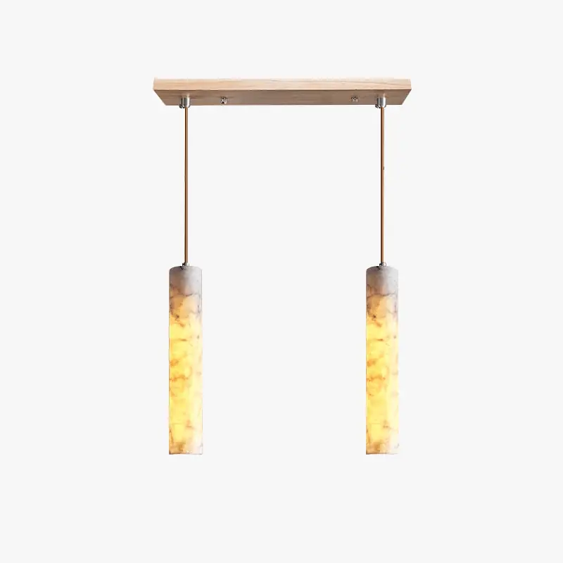 Suspension LED en marbre design de luxe