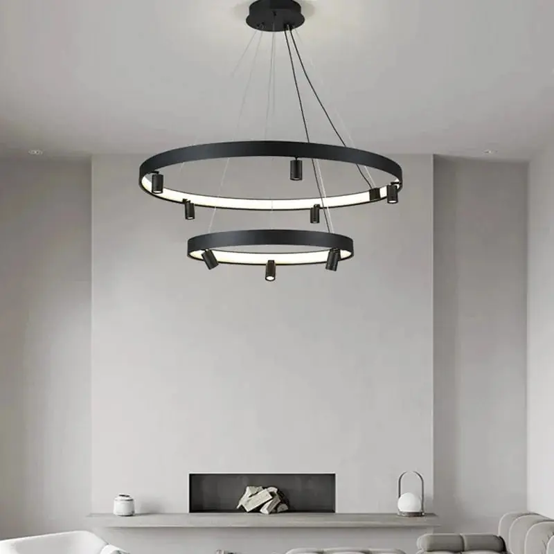 Suspension LED Nordica Circle - Style Moderne