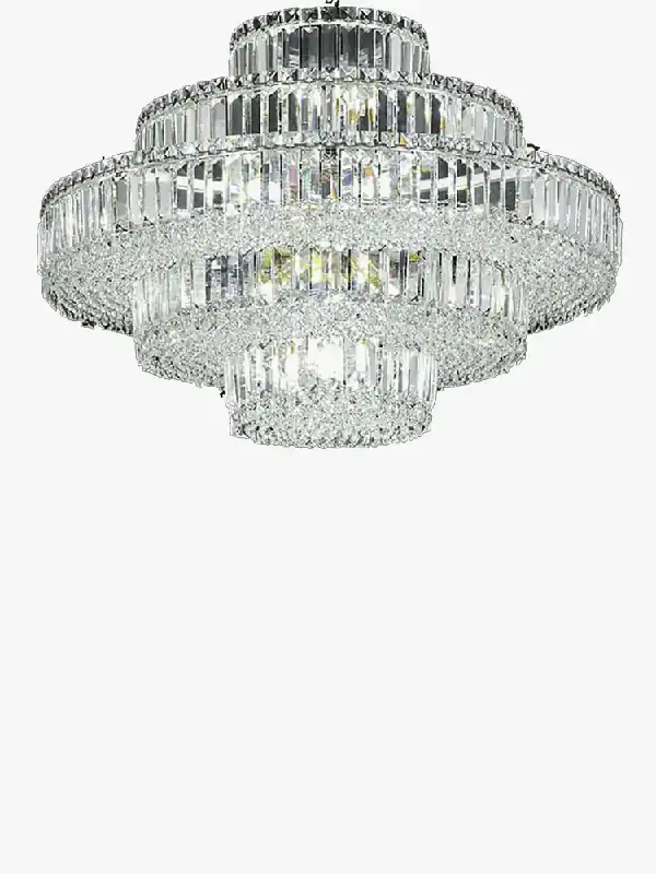 Lustre LED en Cristal K9 Rétro Moderne de Luxe 2024 - Édition Limitée